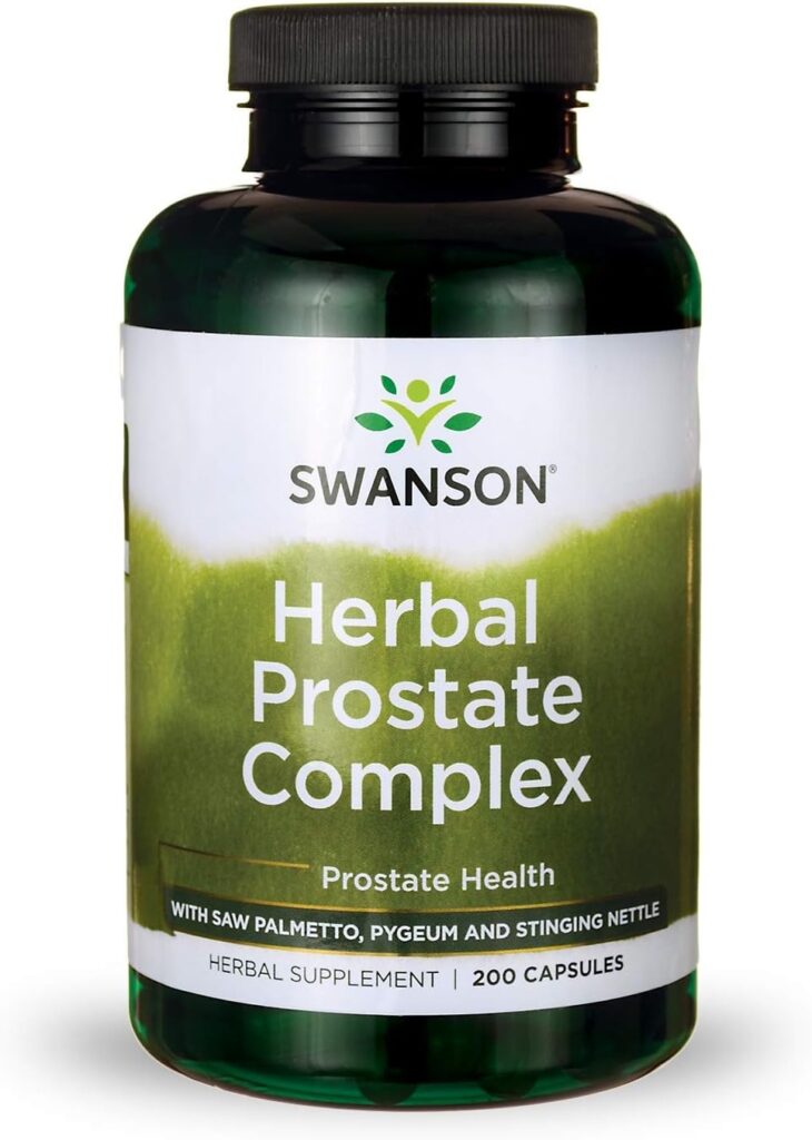 Swanson Herbal Prostate Complex Urinary Tract Support Mens Health Supplement 200 Capsules (Caps)