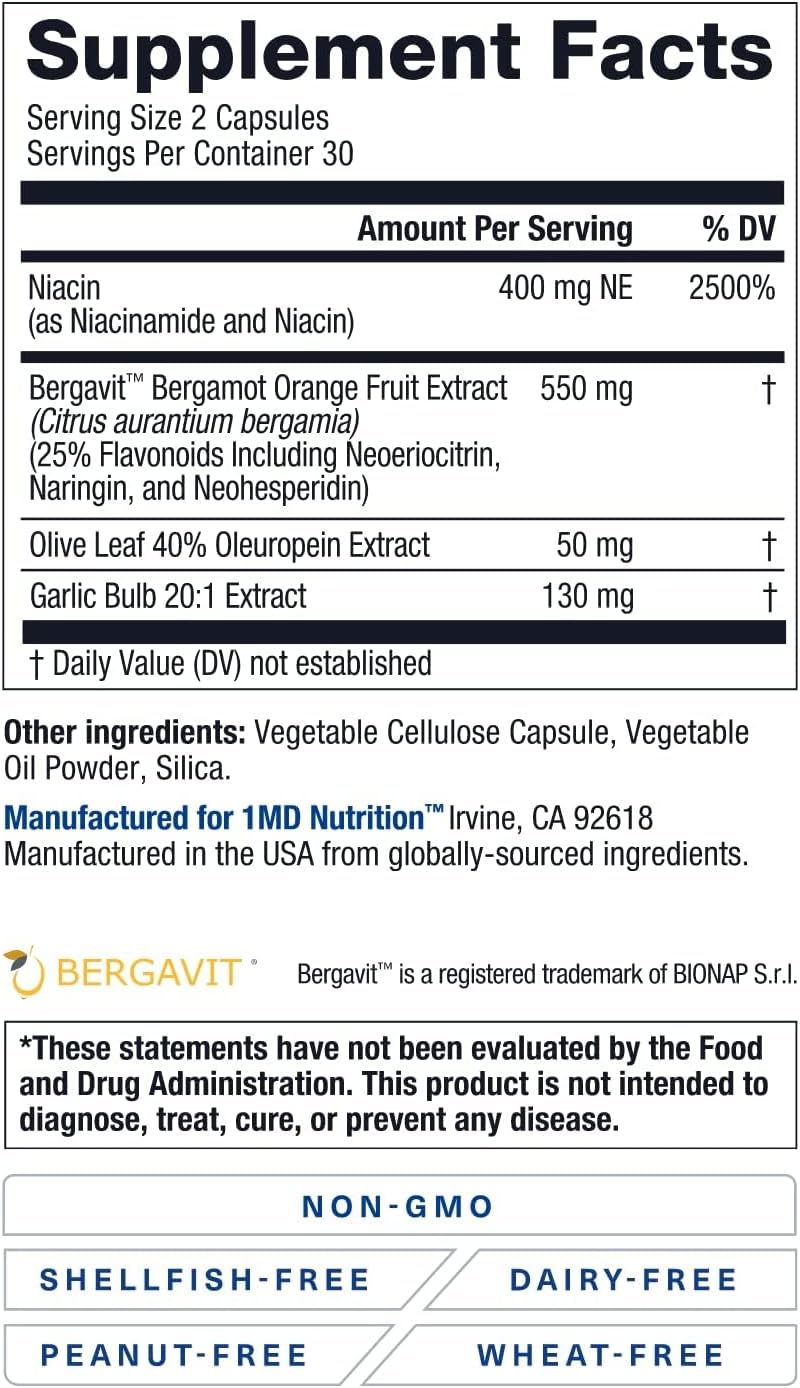 Best Cholesterol Supplements Reviewed: CholestMD, ENDUR-ACIN, Niacin