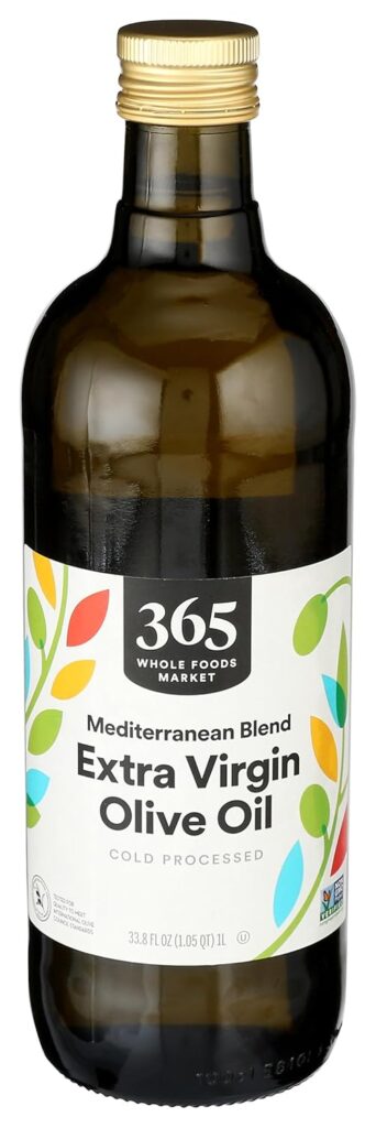 365 by Whole Foods Market, Extra Virgin Mediterranean Olive Oil, 33.8 Fl Oz