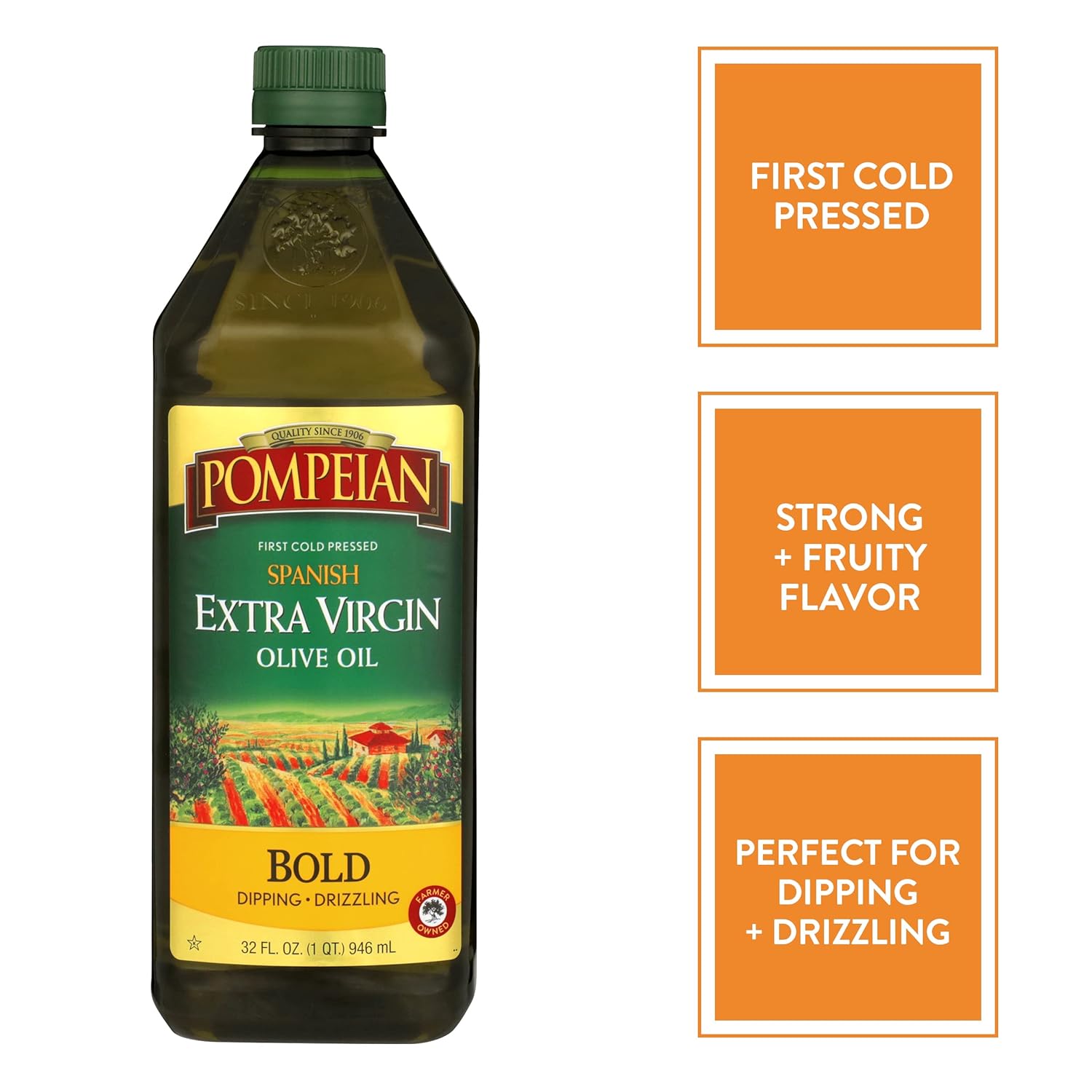 Comparing Top Extra Virgin Olive Oils: LAUDEMIO, Filippo Berio, Pompeian