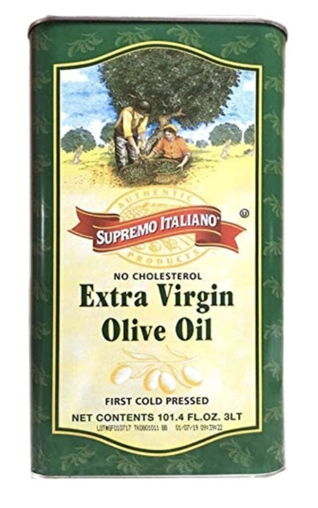 Supremo Italiano Extra Virgin Olive Oil 3L Packed in Italy